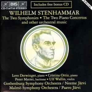 Cover for Stenhammar / Jarvi · 2 Symphonies / 2 Piano Concertos (CD) (1994)