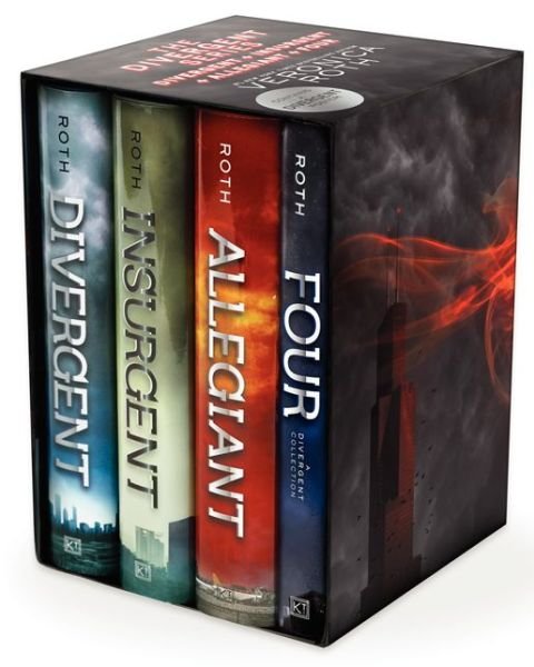 Divergent Series Four-Book Hardcover Gift Set: Divergent, Insurgent, Allegiant, Four - Divergent Series - Veronica Roth - Livros - HarperCollins - 9780062352163 - 8 de julho de 2014
