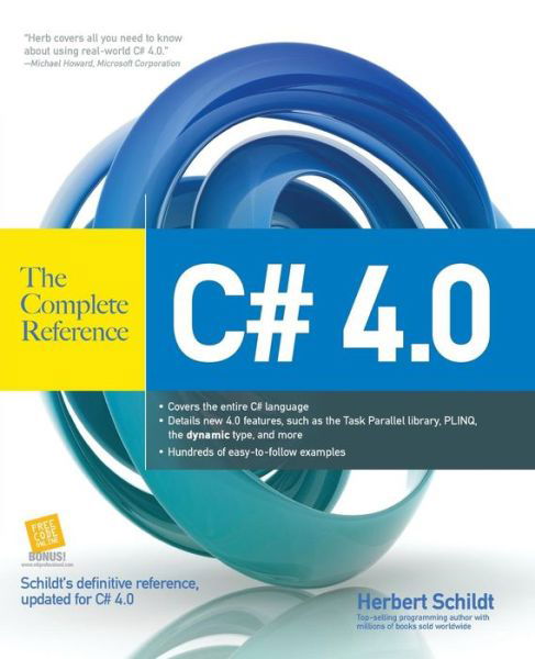 Cover for Herbert Schildt · C# 4.0 The Complete Reference - The Complete Reference (Paperback Book) [Ed edition] (2010)