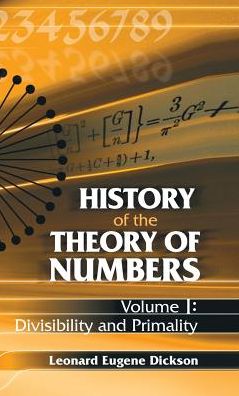 Cover for Leonard Eugene Dickson · History of the Theory of Numbers, Volume I (Hardcover Book) (2013)