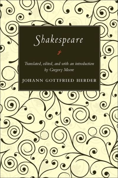 Cover for Johann Gottfried Herder · Shakespeare (Pocketbok) (2022)