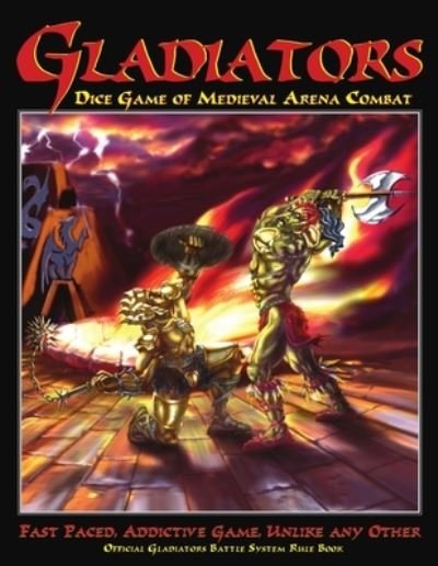 Cover for Tenzing Kernan · Gladiators - Dice Game of Medieval Combat (Paperback Bog) (2017)