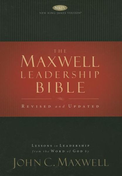 Cover for John C. Maxwell · NKJV, Maxwell Leadership Bible, Bonded Leather, Black (Leather Book) [2 Rev edition] (2007)