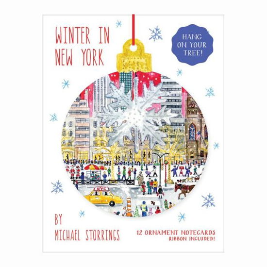 Michael Storrings Ornaments Shaped Notecards - Galison - Książki - Galison - 9780735355163 - 11 września 2018