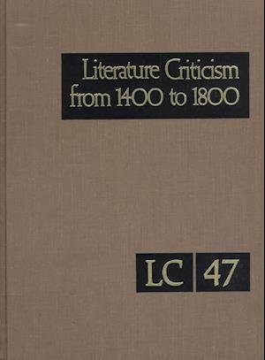 Cover for Jelena Krostovic · Literature Criticism from 1400 to 1800 (Gebundenes Buch) (1999)