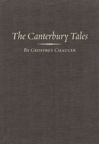Cover for Geoffrey Chaucer · The Canterbury Tales: A Facsimile and Transcription of the Hengwrt Manuscript, with Variations from the Ellesmere Manuscript - Variorum Chaucer Series (Hardcover bog) [Facsimile edition] (1979)