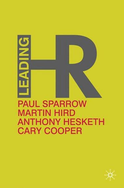 Leading HR - Sparrow - Bøker -  - 9781349308163 - 27. august 2016