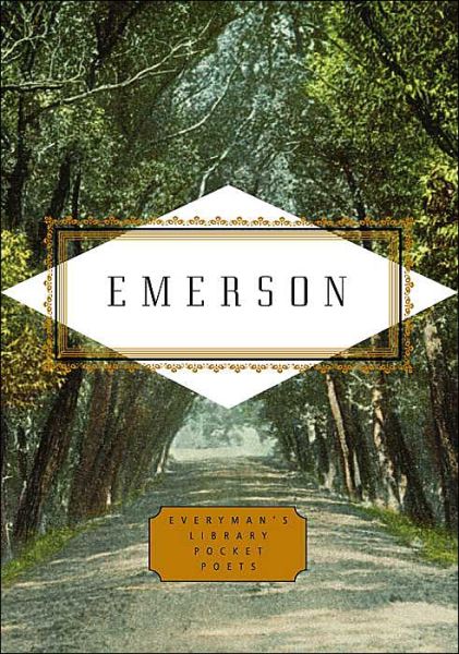 Cover for Ralph Waldo Emerson · Emerson: Poems (Everyman's Library Pocket Poets) (Hardcover Book) (2004)