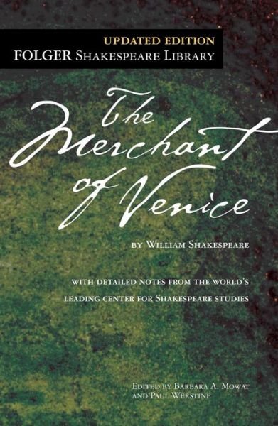 Cover for William Shakespeare · The Merchant of Venice - Folger Shakespeare Library (Pocketbok) [Updated edition] (2010)