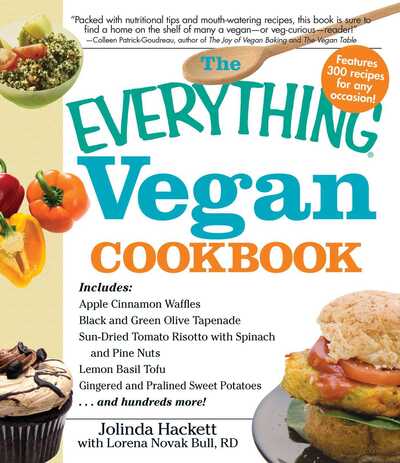 Cover for Jolinda Hackett · The Everything Vegan Cookbook - Everything (R) (Paperback Book) (2010)