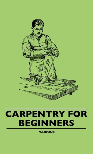 Cover for Carpentry for Beginners (Hardcover Book) (2010)