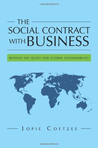 Cover for Jopie Coetzee · The Social Contract with Business: Beyond the Quest for Global Sustainability (Pocketbok) (2012)