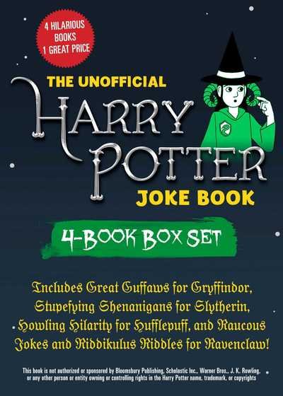 Cover for Brian Boone · The Unofficial Joke Book for Fans of Harry Potter 4-Book Box Set: Includes Volumes 1–4 - Unofficial Jokes for Fans of HP (Pocketbok) (2020)