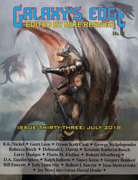 Cover for Orson Scott Card · Galaxy's Edge Magazine: Issue 33, July 2018 (Buch) (2018)