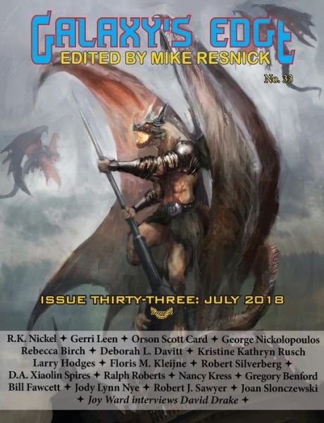 Cover for Orson Scott Card · Galaxy's Edge Magazine: Issue 33, July 2018 (Bok) (2018)