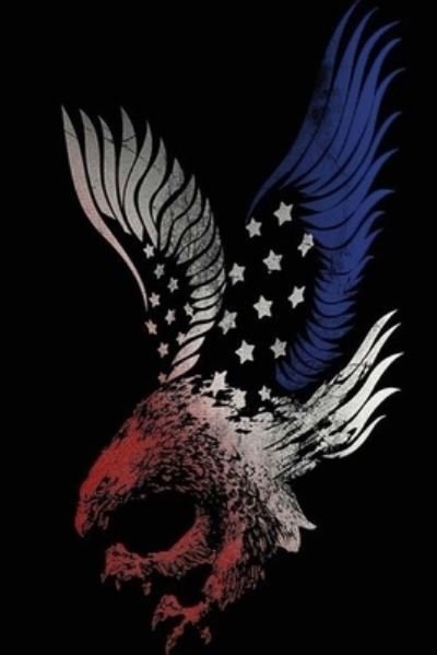 Cover for M · Patriotic Eagle American Flag Notebook (Pocketbok) (2018)