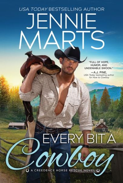 Cover for Jennie Marts · Every Bit a Cowboy - Creedence Horse Rescue (Paperback Book) (2023)