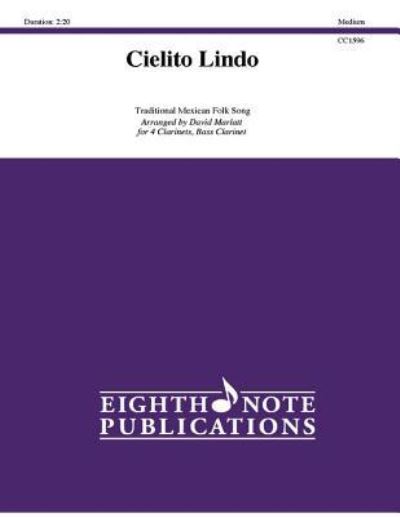 Cover for David Marlatt · Cielito Lindo (Sheet music) (2015)