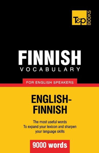 Cover for Andrey Taranov · Finnish Vocabulary for English Speakers - 9000 Words (Paperback Book) (2012)