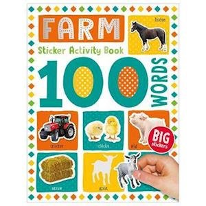 Cover for Make Believe Ideas · 100 Farm Words Sticker Activity - 100 Sticker Activity (Paperback Book) (2020)