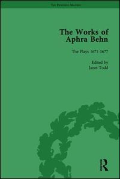 Cover for Janet Todd · The Works of Aphra Behn: v. 5: Complete Plays - The Pickering Masters (Hardcover Book) (1996)