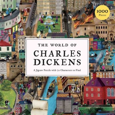 Cover for Laurence King Publishing · The World of Charles Dickens: A Jigsaw Puzzle with 70 Characters to Find (SPIEL) (2021)