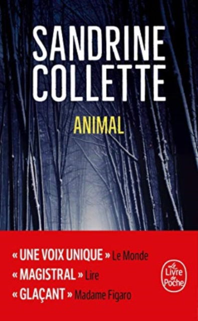 Cover for Sandrine Collette · Animal (Paperback Book) (2020)