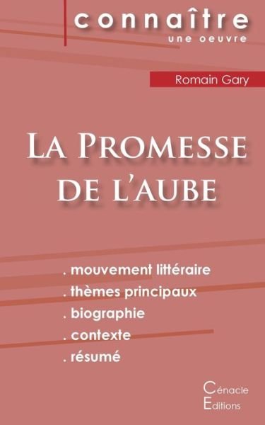 Cover for Romain Gary · Fiche de lecture La Promesse de l'aube de Romain Gary (Analyse litteraire de reference et resume complet) (Paperback Book) (2022)