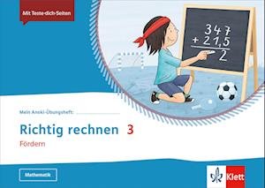 Cover for Klett Ernst /Schulbuch · Richtig Rechnen 3. Fördern. Übungsheft Klasse 3 (Pamflet) (2022)