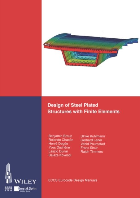 Cover for ECCS - European · Design of Steel Plated Structures with Finite Elements (Pocketbok) (2023)