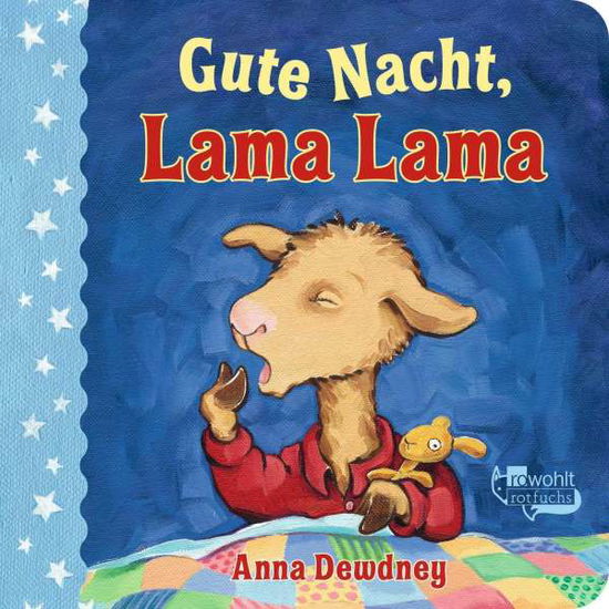 Cover for Anna Dewdney · Gute Nacht, Lama Lama (Board book) (2021)