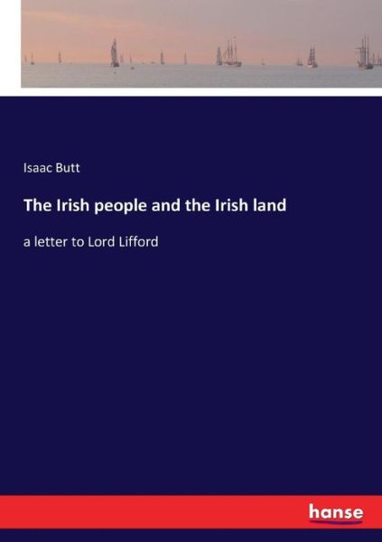 Cover for Butt · The Irish people and the Irish lan (Book) (2017)