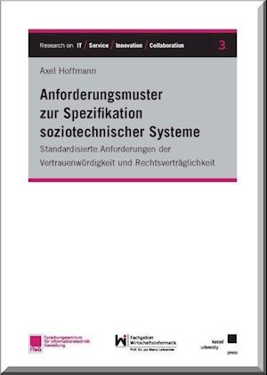 Cover for Axel Hoffmann · Anforderungsmuster zur Spezifikation soziotechnischer Systeme (Paperback Book) (2014)