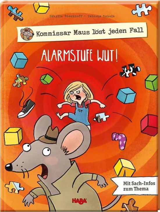 Cover for Rieckhoff · Kommissar Maus.Alarmstufe Wut (Buch)