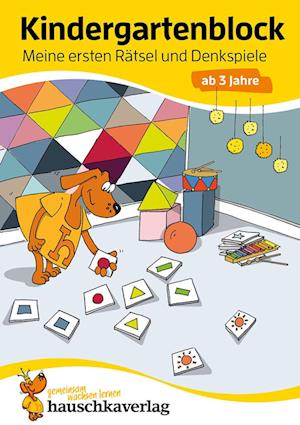 Kindergartenblock ab 3 Jahre - Meine ersten Rätsel und Denkspiele - Ulrike Maier - Books - Hauschka Verlag - 9783881006163 - December 8, 2021