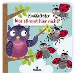 Cover for Sandra Kretzmann · Krabbelkäfer Was stimmt hier nicht? (Board book) (2019)