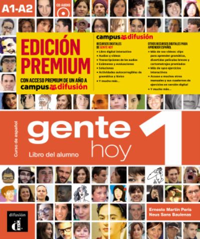 Cover for Neus Sans Baulenas · Gente Hoy: Libro del alumno + CD 1 (A1-A2) - EDICION PREMIUM (Book) (2019)