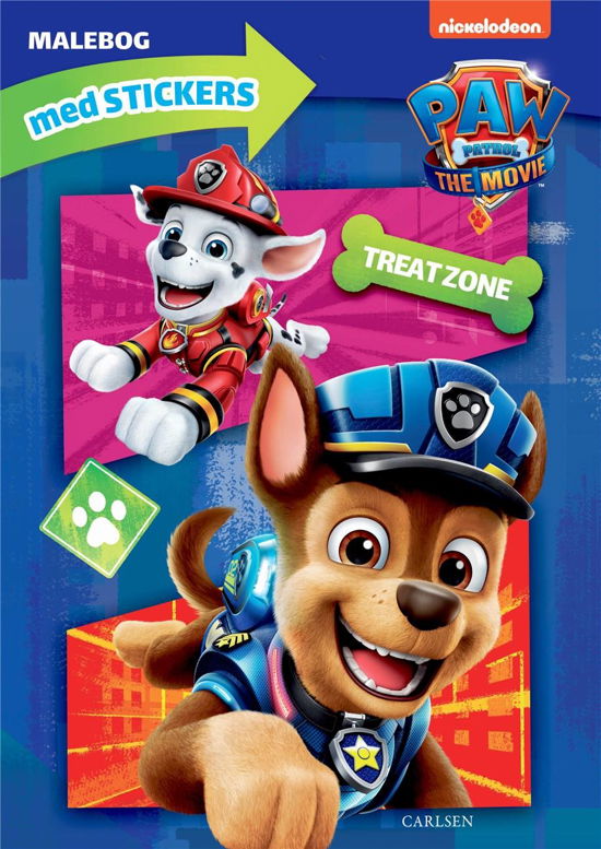 Cover for ViacomCBS · Paw Patrol malebog (kolli 6) (Sewn Spine Book) [1º edição] (2021)