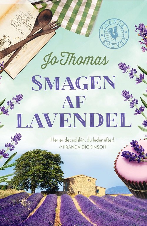 Cover for Jo Thomas · Smagen af lavendel (Sewn Spine Book) [1. Painos] (2023)