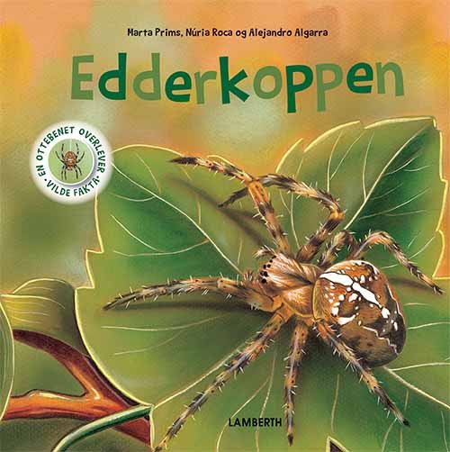 Cover for Marta Prims · Vilde fakta: Edderkoppen (Inbunden Bok) [1:a utgåva] (2019)