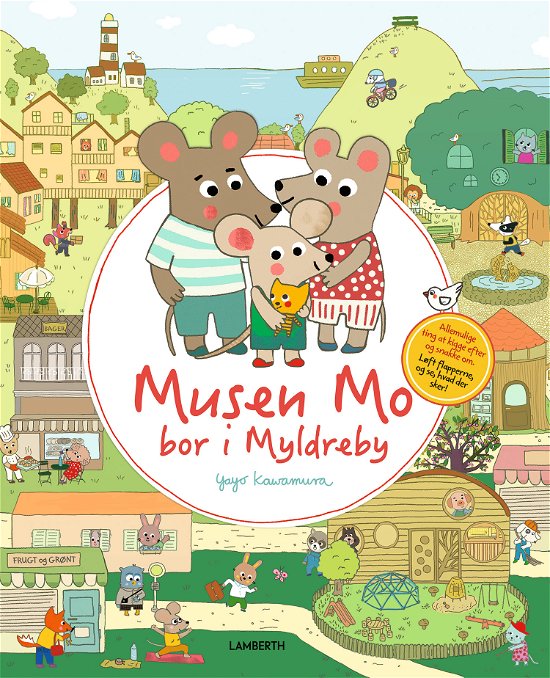 Cover for Yayo Kawamura · Musen Mo: Musen Mo bor i myldreby (Cardboard Book) [1. Painos] (2024)
