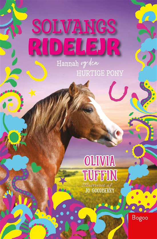 Cover for Olivia Tuffin · Solvangs Ridelejr: Hannah og den hurtige pony (Hardcover Book) [1st edition] (2024)