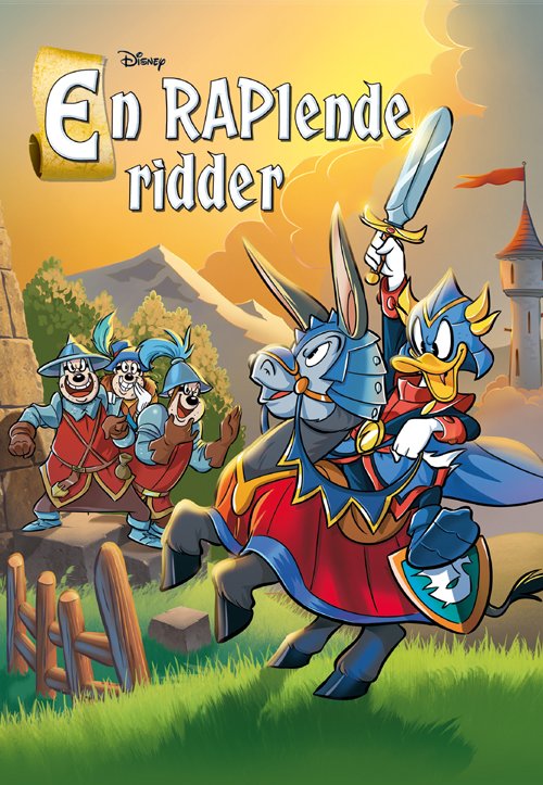Cover for Disney · Anders And: En RAPlende ridder (Bog) (2023)