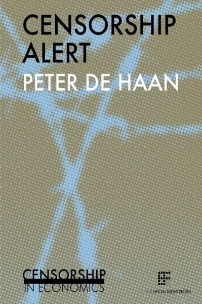 Censorship Alert - Peter De Haan - Böcker - Eva Tas Foundation - 9789082364163 - 20 oktober 2016