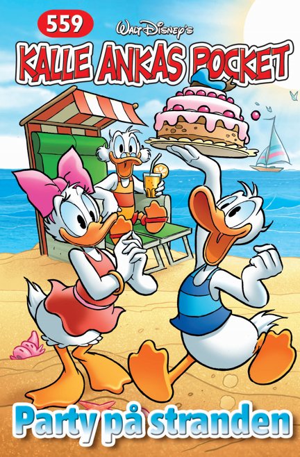 Kalle Ankas Pocket 559 : Party på stranden (Book) (2024)