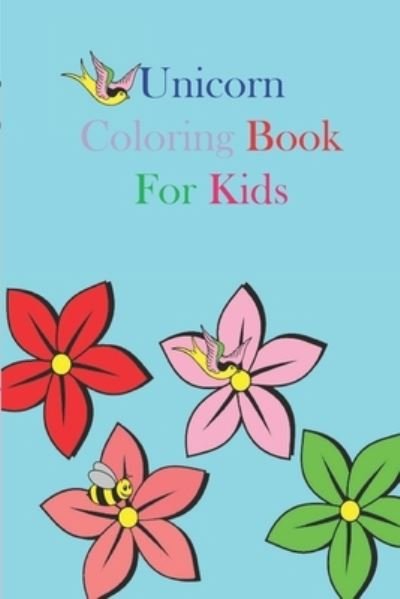 Cover for Coloring Book · Unicorn Coloring Book for Kids (Paperback Book) (2020)