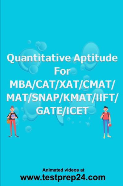 Cover for Mallikarjunarao Devaki · Quantitative Aptitude for MBA / CAT / XAT CMAT / MAT/ SNAP / KMAT IIFT / GATE / ICET (Paperback Book) (2020)