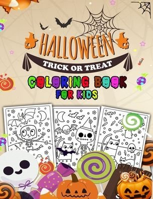 Halloween Trick or Treat Coloring Book for Kids - Zine World - Libros - Independently Published - 9798697513163 - 13 de octubre de 2020