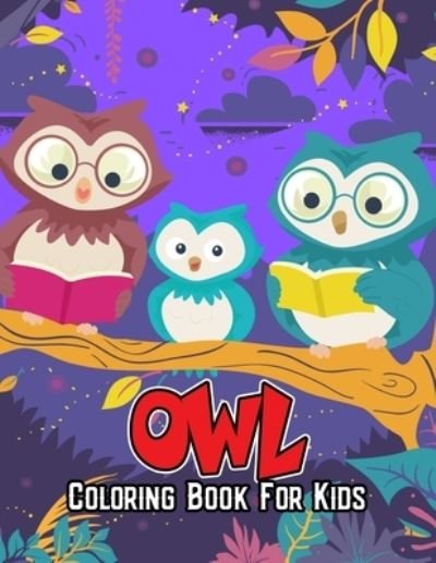 Cover for Pixelart Studio · Owl Coloring Book for Kids (Paperback Bog) (2021)