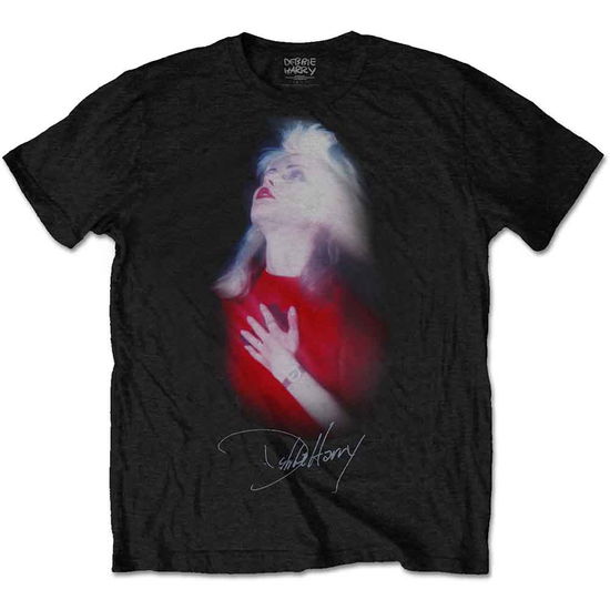 Cover for Deborah Harry · Debbie Harry Unisex T-Shirt: Blur (Black) (T-shirt)